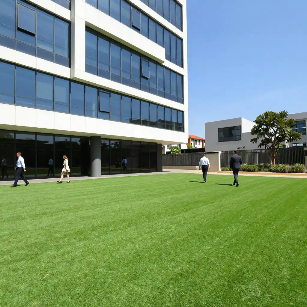 how artificial grass helps create low maintenance office landscapes in midrand