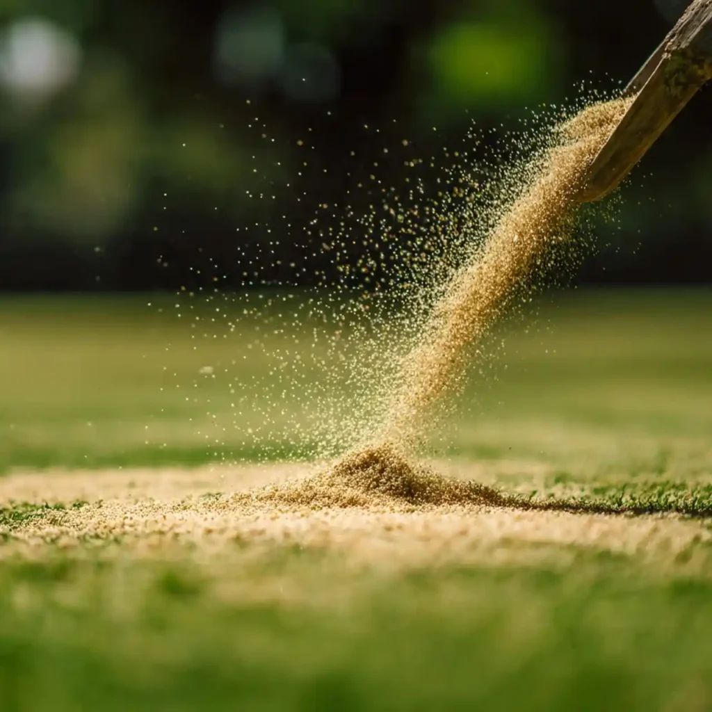 lawn dressing vs topsoil