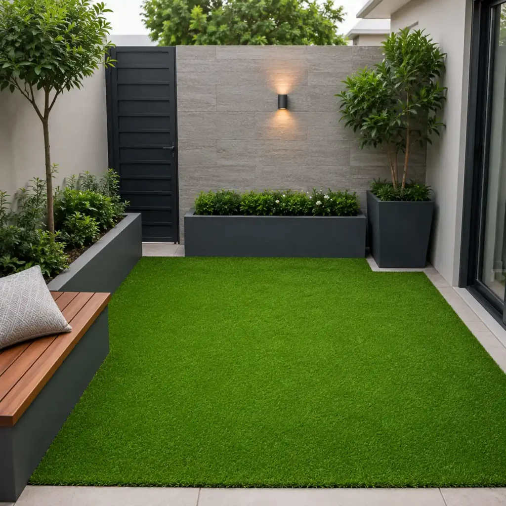 the benefits of artificial grass for small courtyards in midrand
