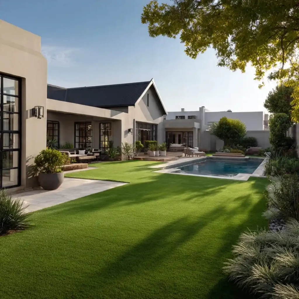 the best places to install artificial grass around your midrand home
