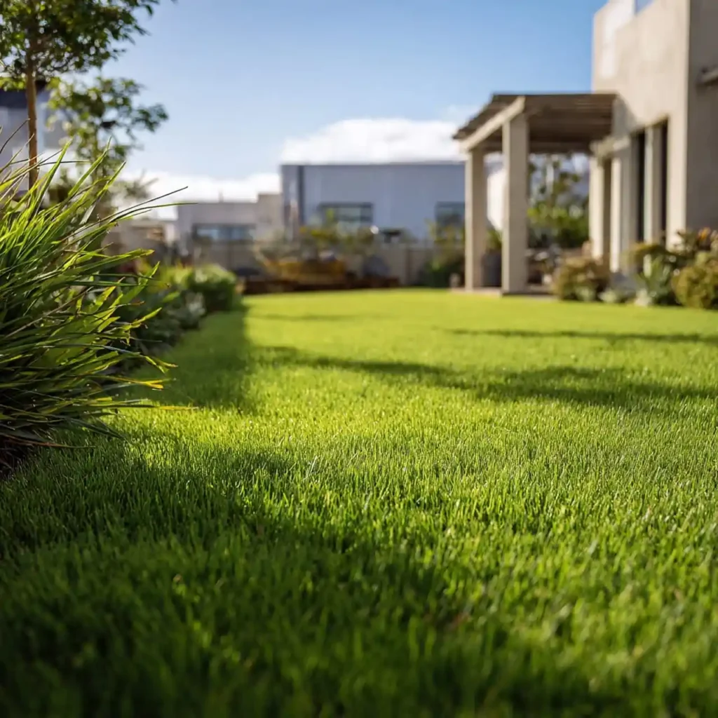why lm berea grass stays green in spring