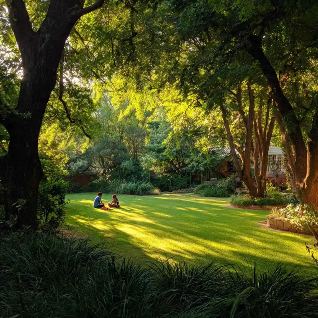 why midrand garden centres recommend lm berea grass over kikuyu for shaded areas